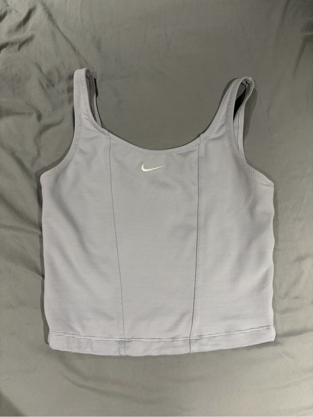 Nike Women's Scoop Neck Crop Tank with Swoosh